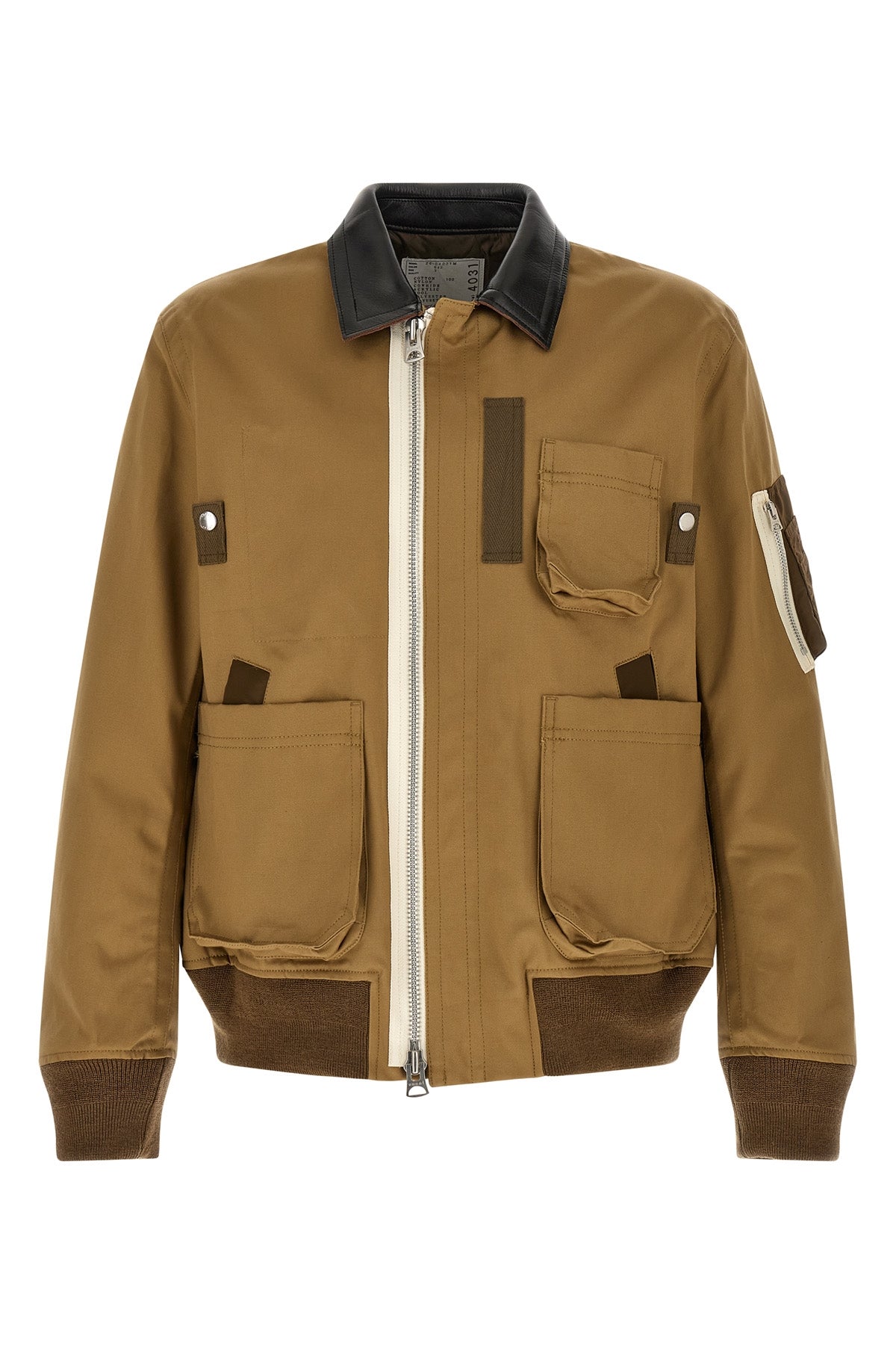 the camel color sacai blouson