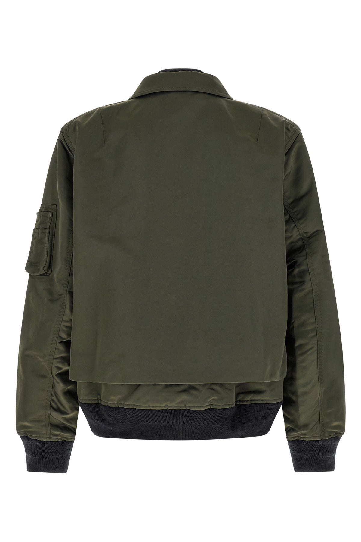 sacas double layer blouson