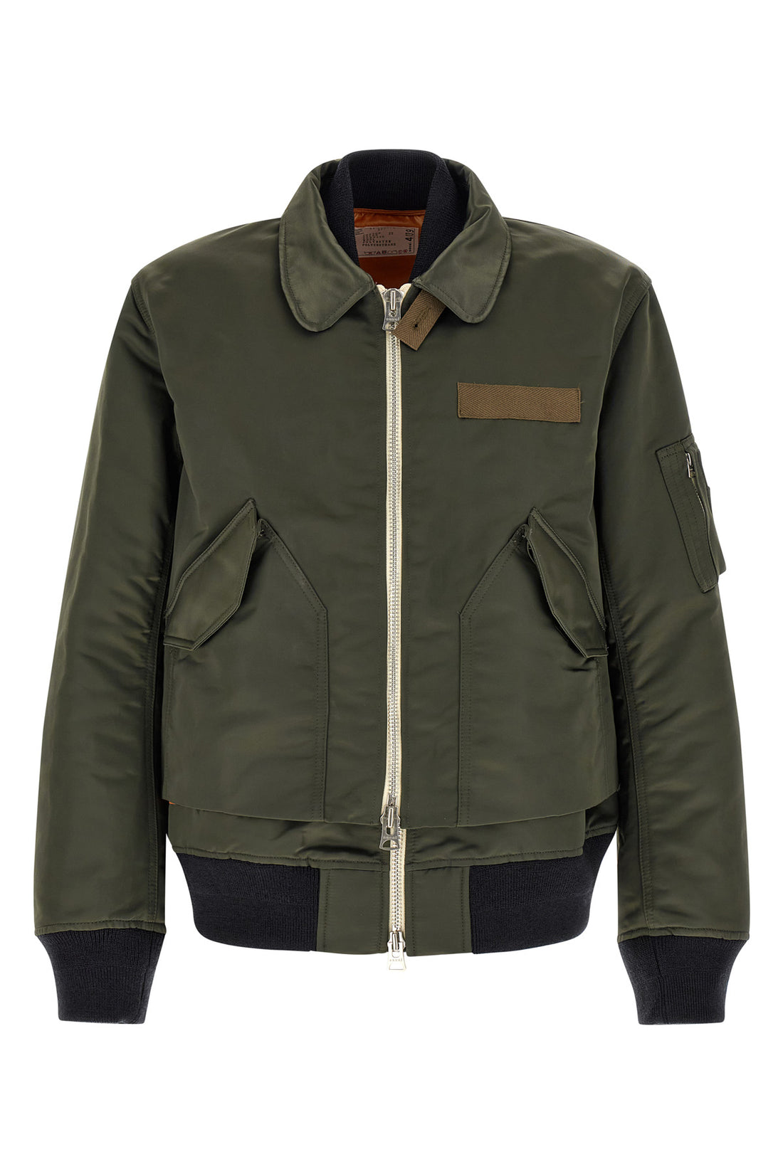 SACAI 2 sacas double layer blouson
