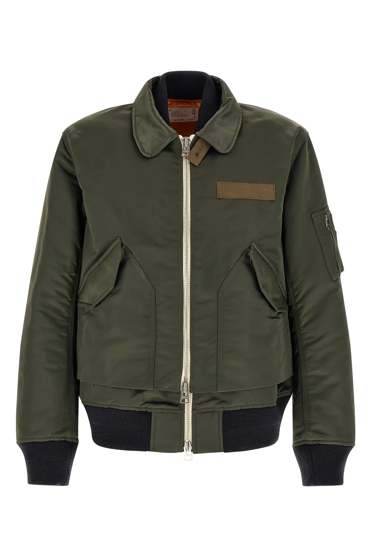 sacas double layer blouson
