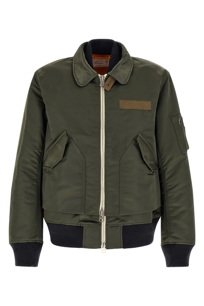 sacas double layer blouson