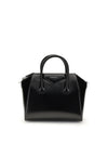 antigona small leather box handbag