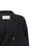 blazer in wool blend