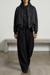 nylon twill blouson