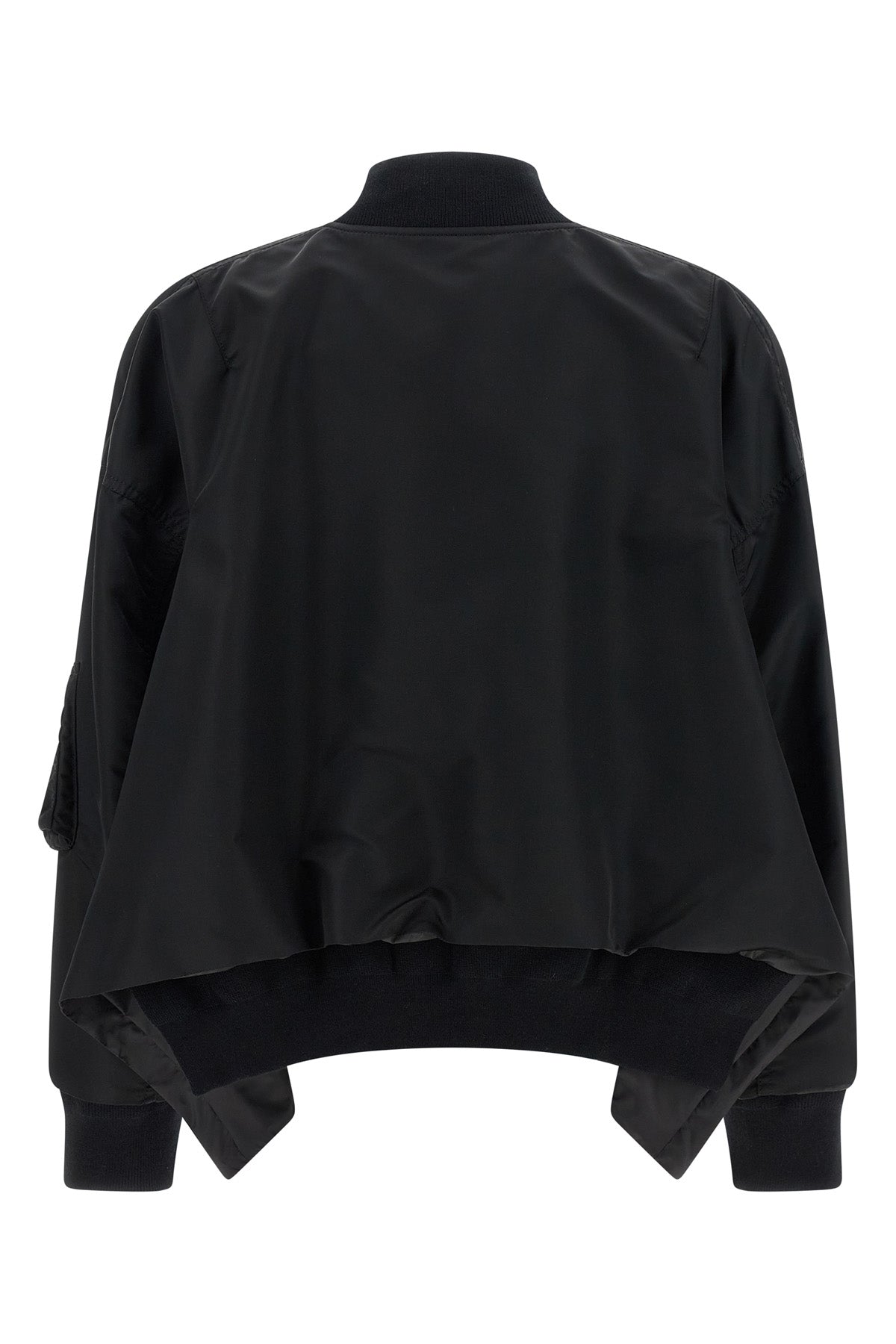 nylon twill blouson