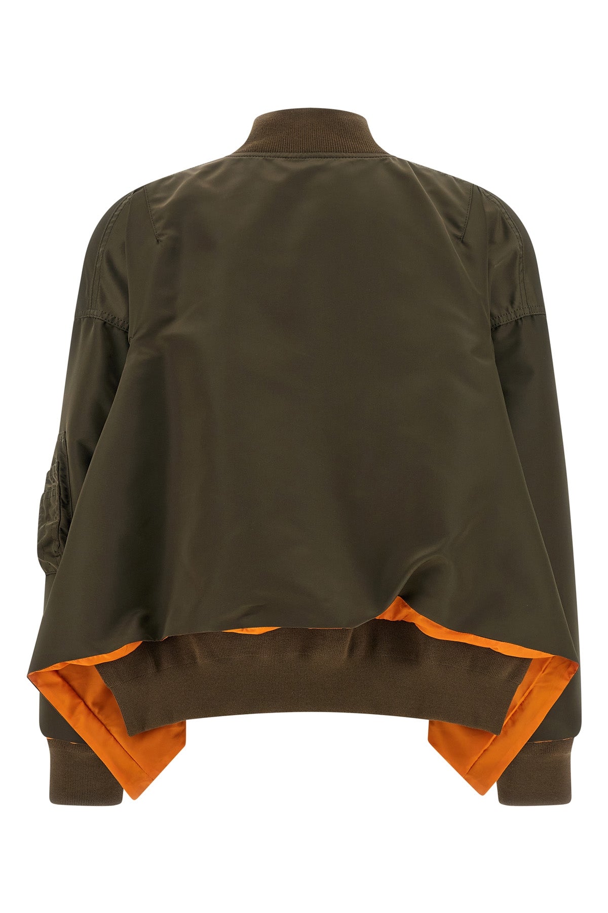 nylon twill blouson