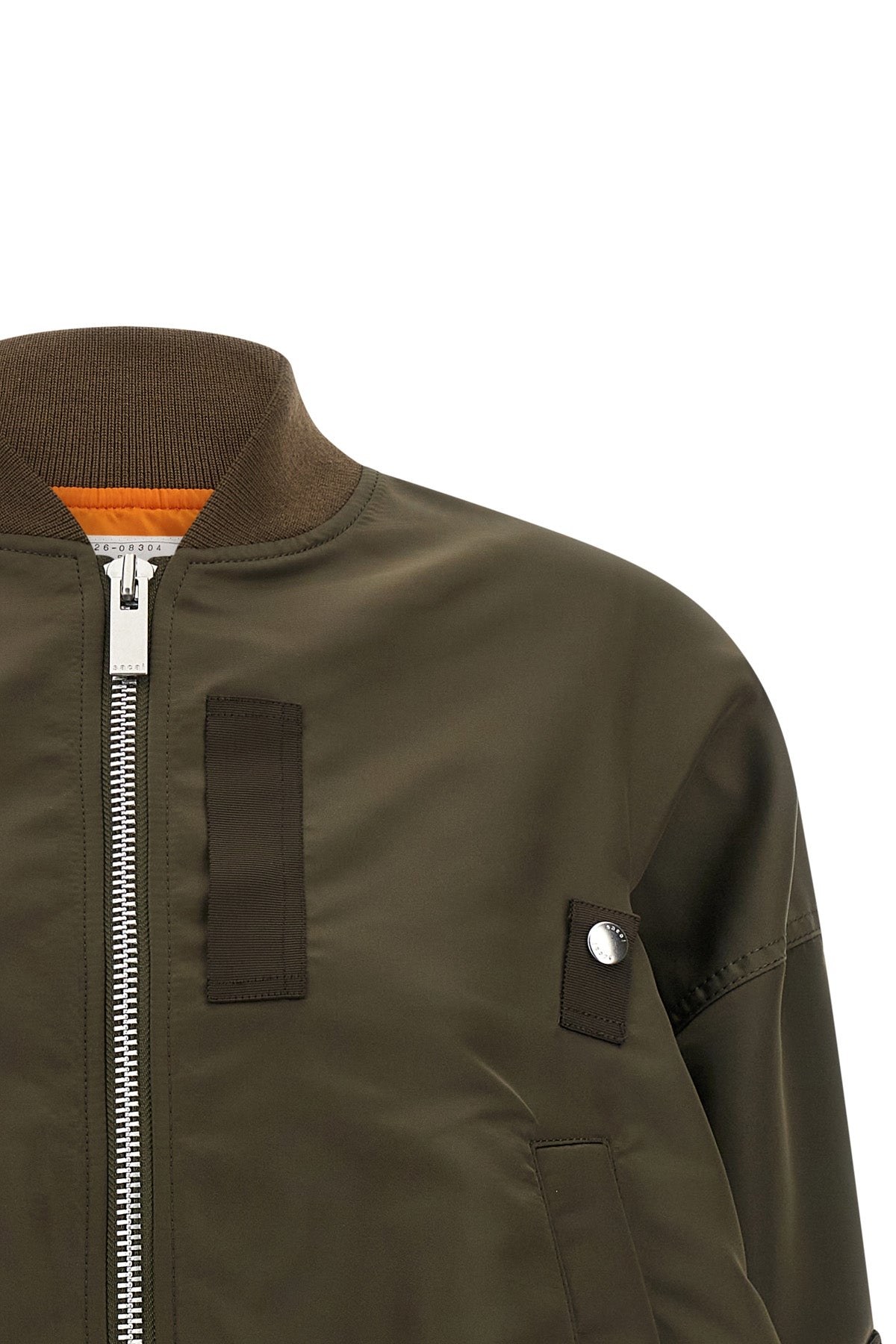nylon twill blouson