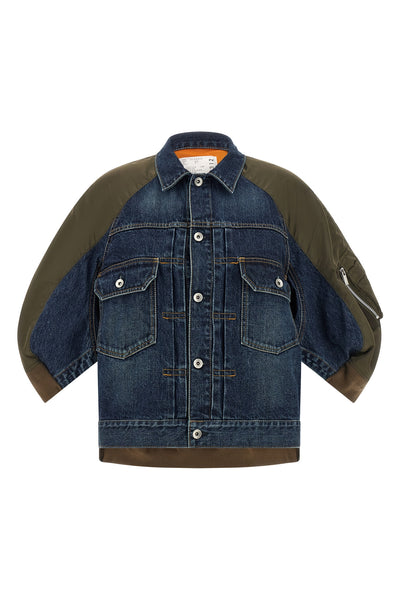 hybrid bomber jacket