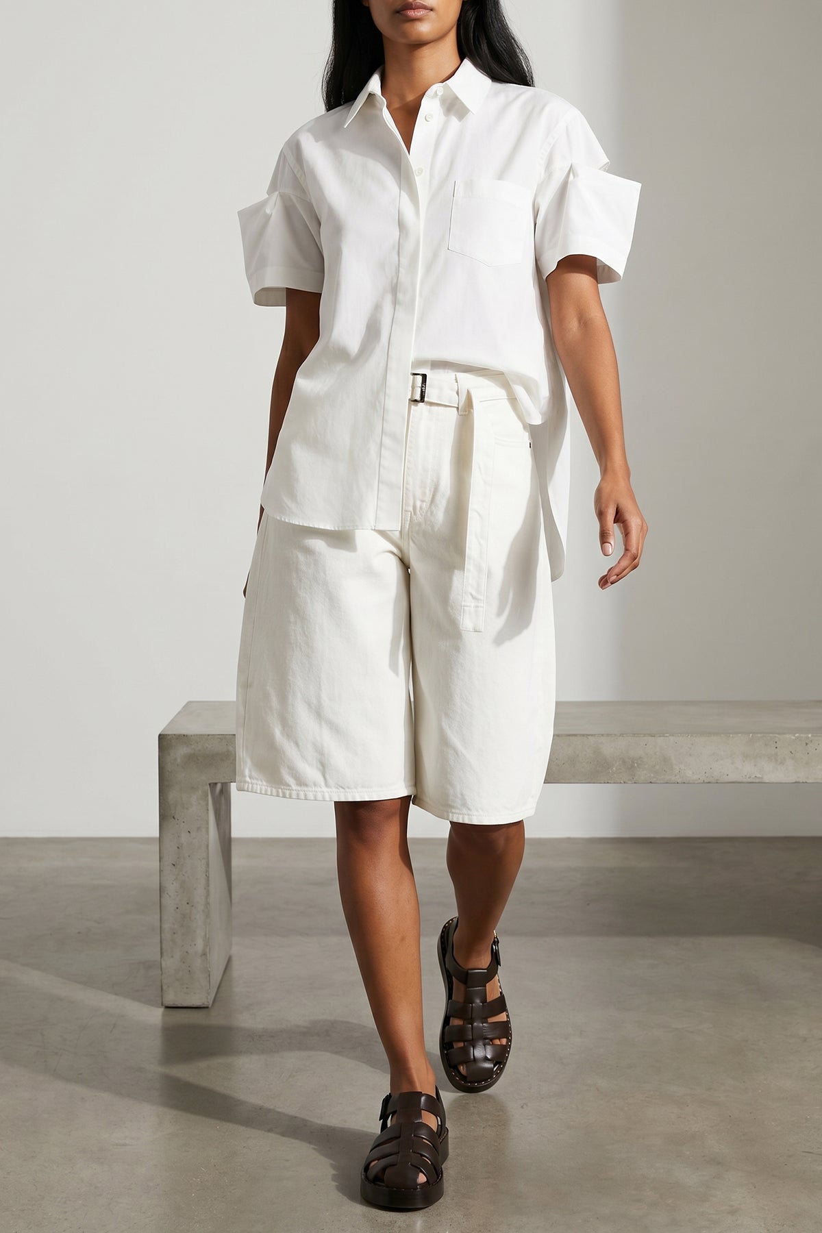 cotton poplin shirt