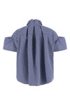 striped cotton poplin shirt