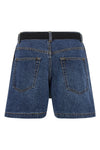 cotton denim shorts