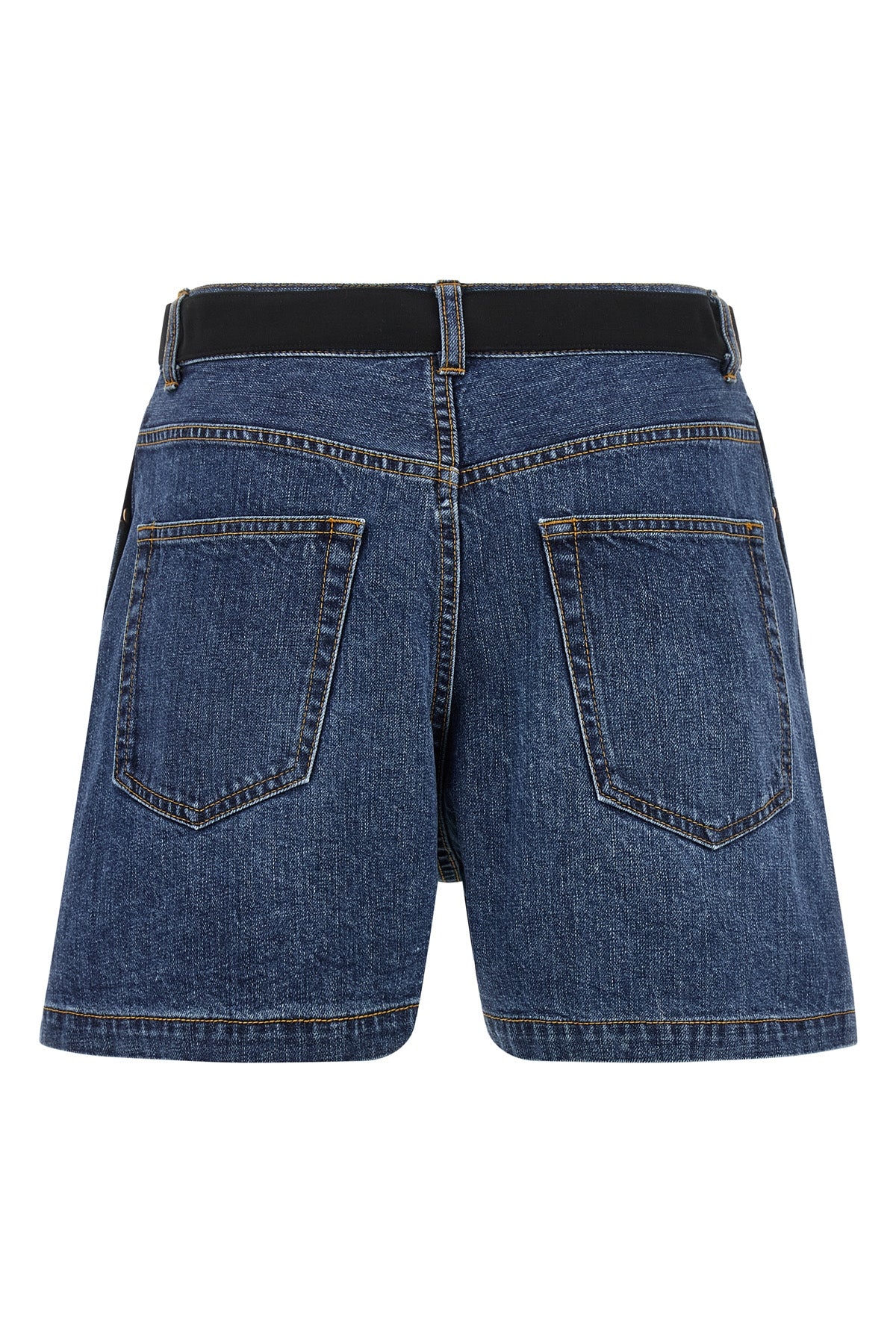 cotton denim shorts