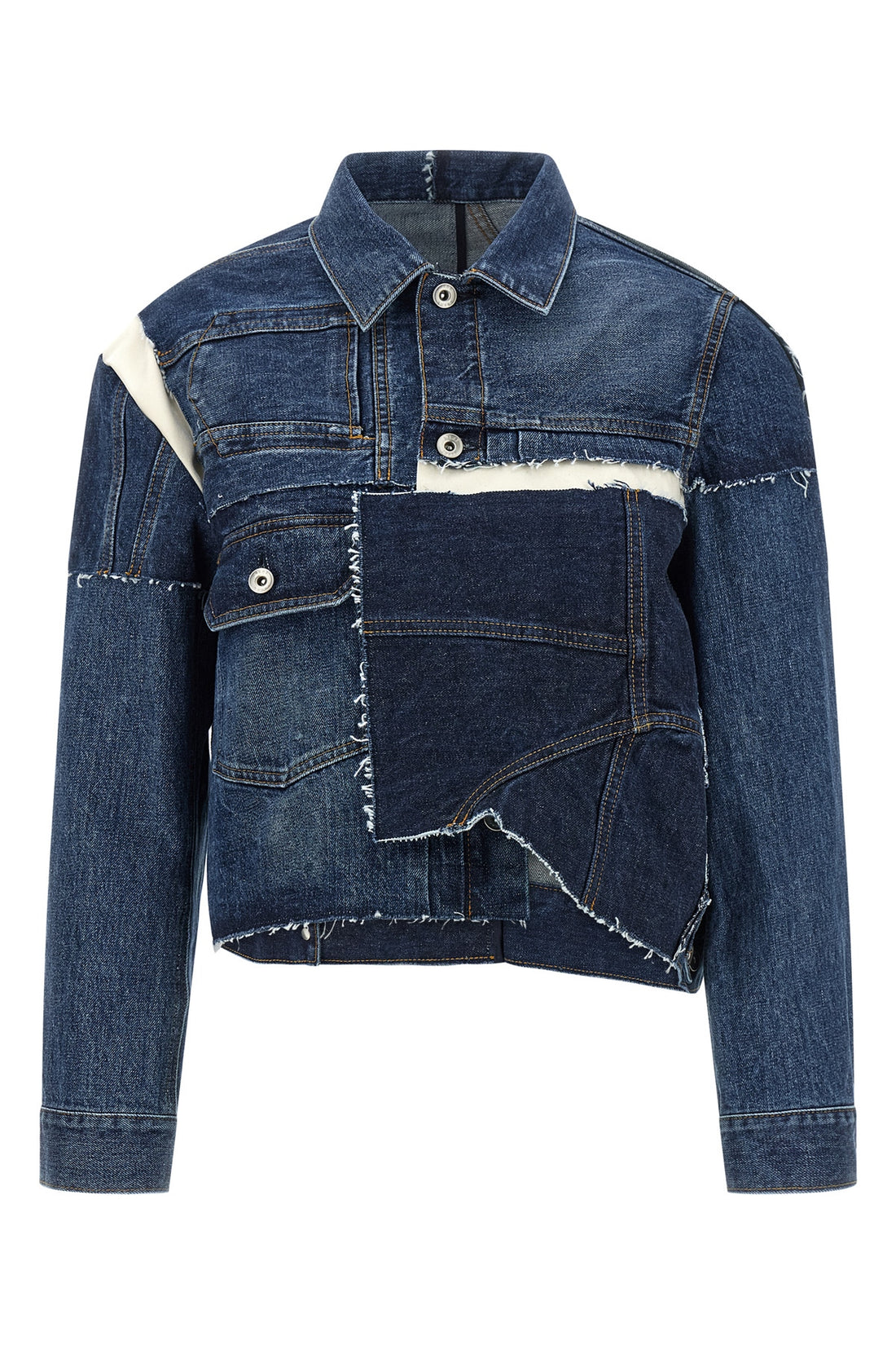SACAI 1 cotton denim jacket