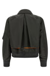 the sacai double layer blouson redefines outerwear through a complex