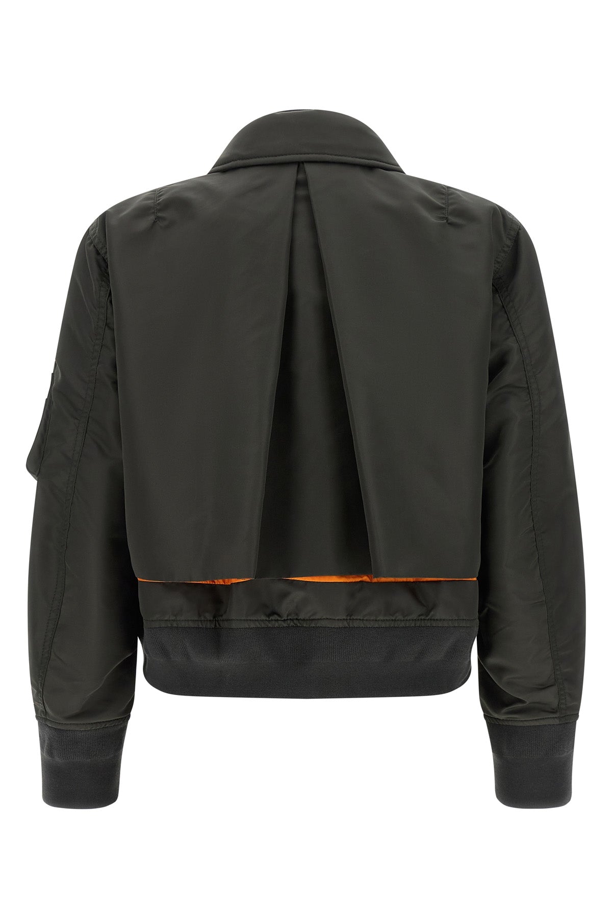 the sacai double layer blouson redefines outerwear through a complex