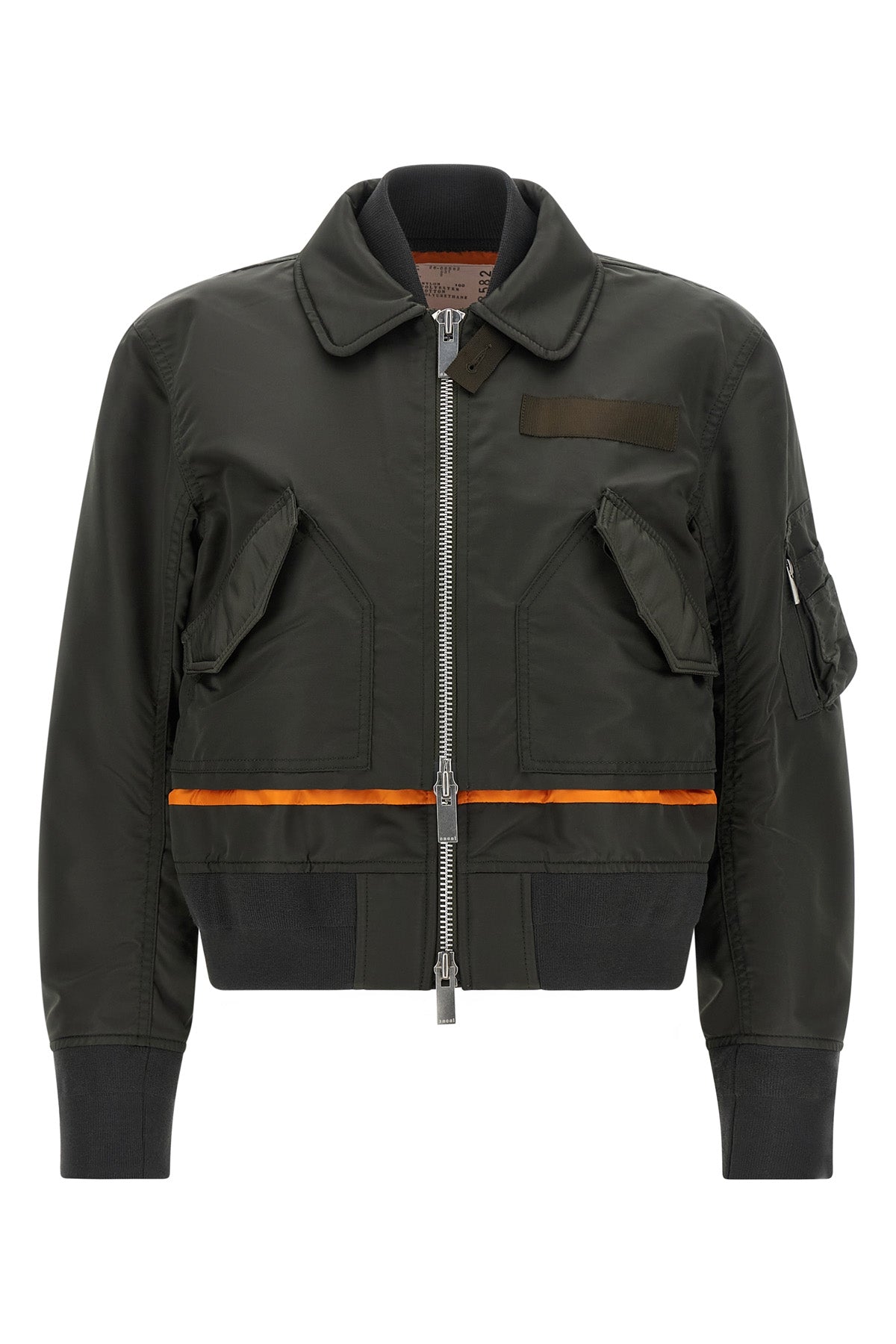 the sacai double layer blouson redefines outerwear through a complex