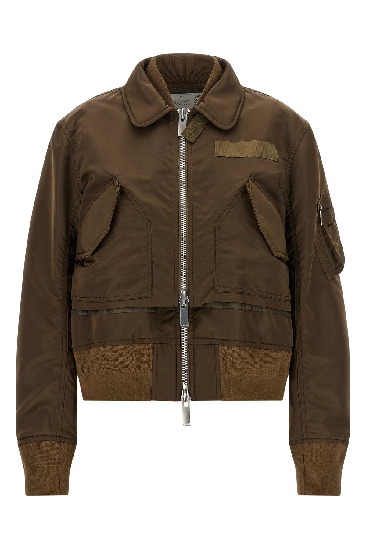 the sacai double layer blouson redefines the codes of outerwear through a decons