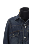 the sacai jacket redefines the codes of outerwear through a hybrid architecture