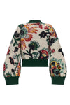 the sacai knitted blouson redefines contemporary knitwear through a masterful pl