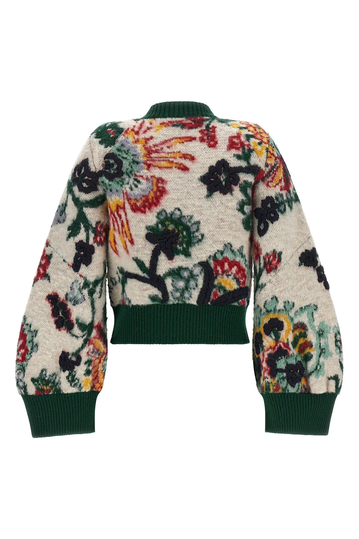 the sacai knitted blouson redefines contemporary knitwear through a masterful pl