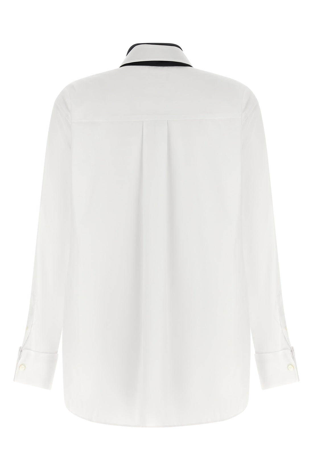 SACAI 1 the sacai shirt redefines the codes of classic tailoring through a hybrid and de
