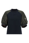 the sacai t-shirt redefines the codes of casual dress through a hybrid and sarto