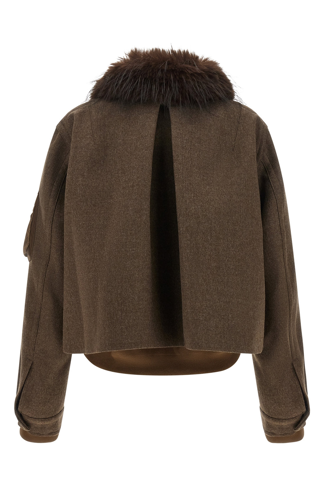 SACAI 1 the sacai blouson redefines the codes of outerwear through a hybrid construction
