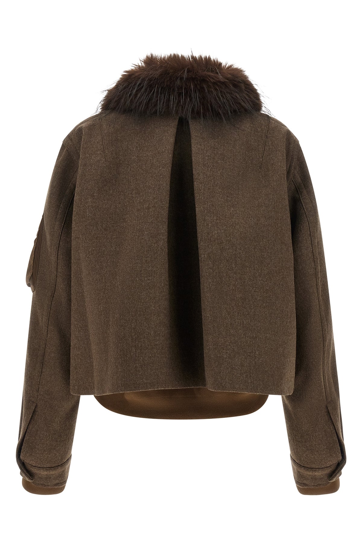 the sacai blouson redefines the codes of outerwear through a hybrid construction