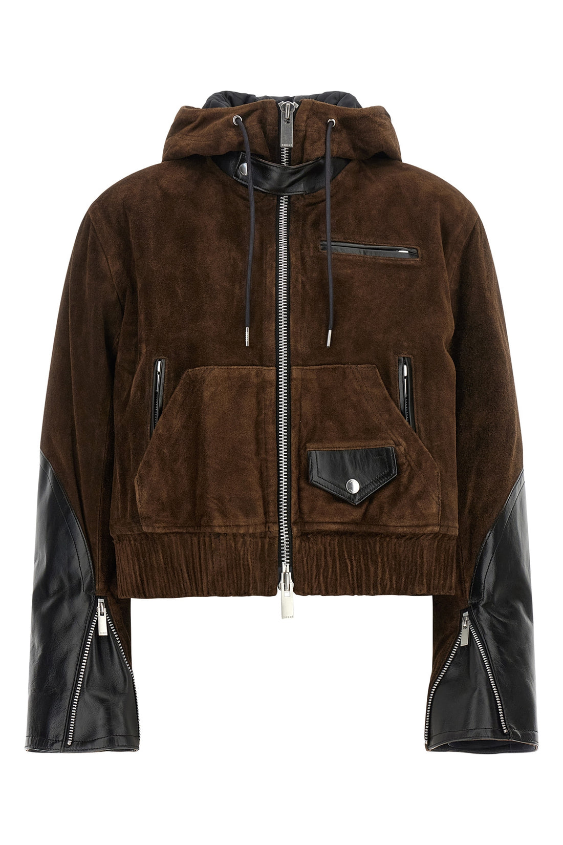 SACAI 1 the sacai leather jacket redefines utilitarian outerwear through a masterful con
