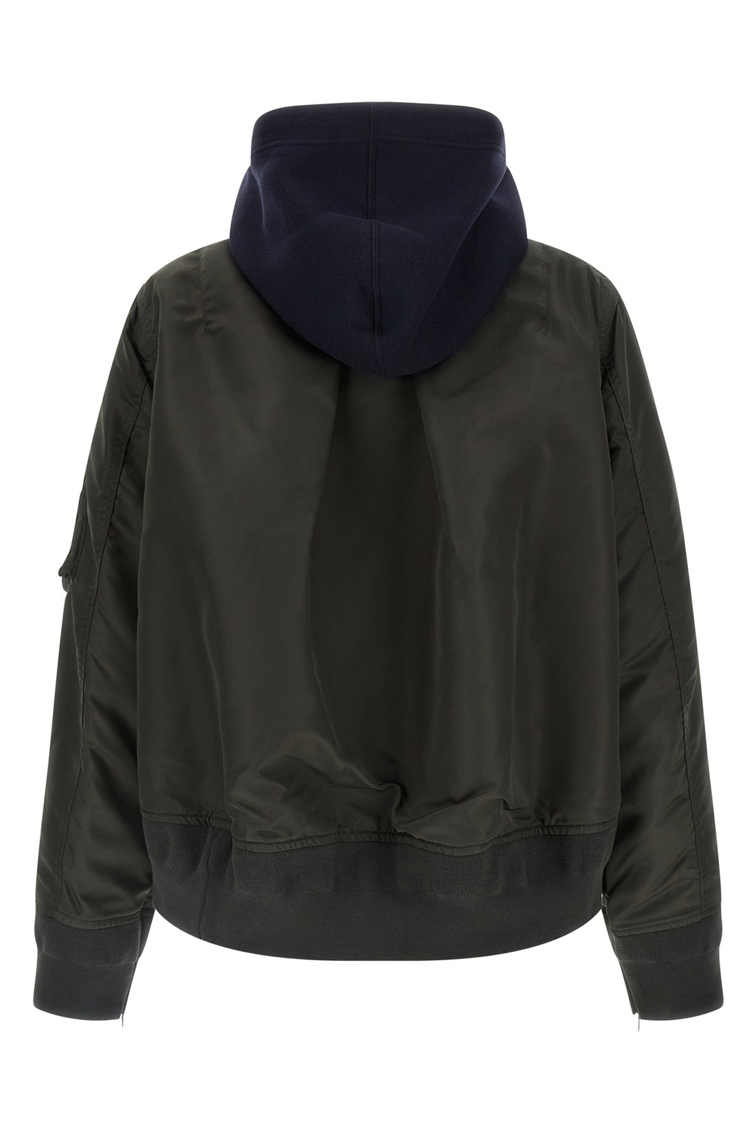 SACAI 1 the sacai sponge hybrid sweatshirt redefines the codes of streetwear through a