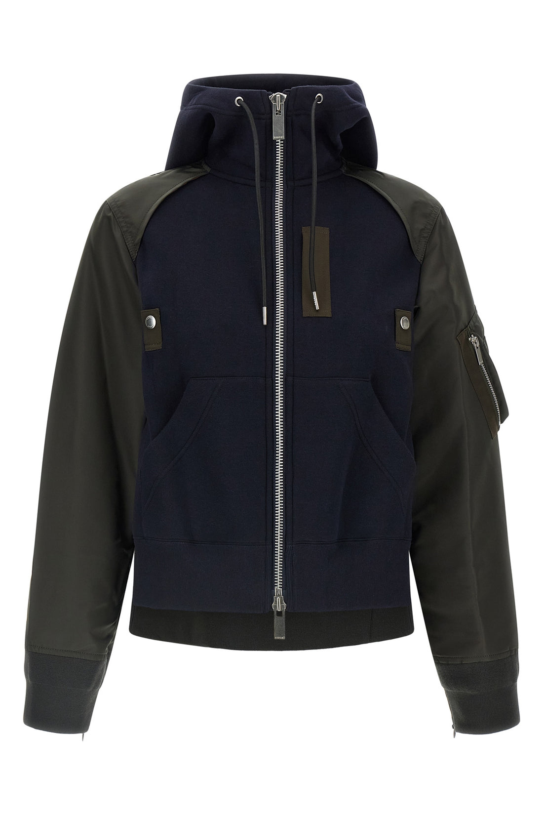 SACAI 1 the sacai sponge hybrid sweatshirt redefines the codes of streetwear through a