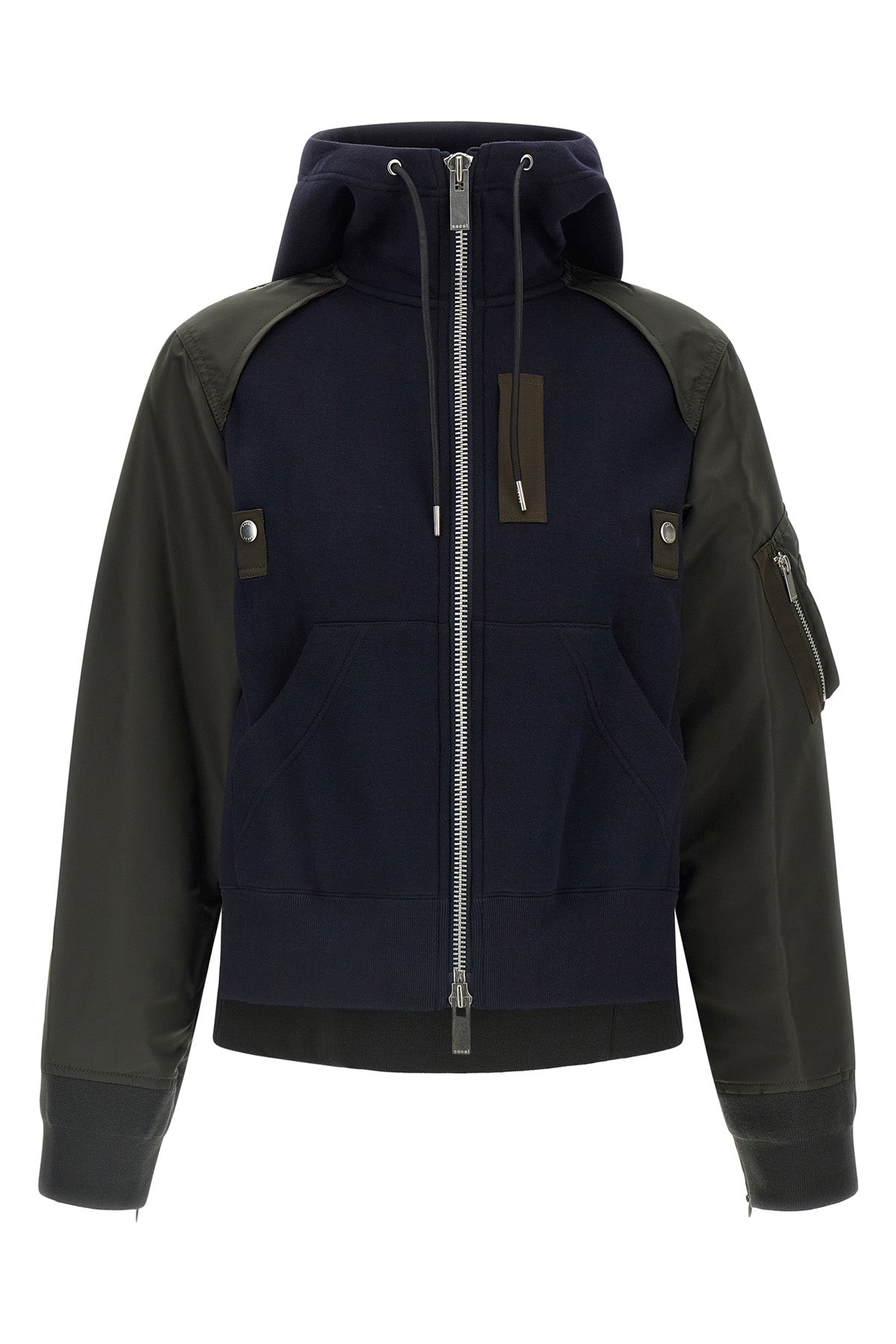 the sacai sponge hybrid sweatshirt redefines the codes of streetwear through a