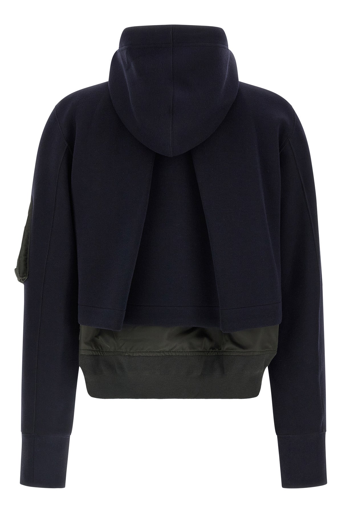the sacai sponge double-layer bomber jacket redefines the concept of contempor