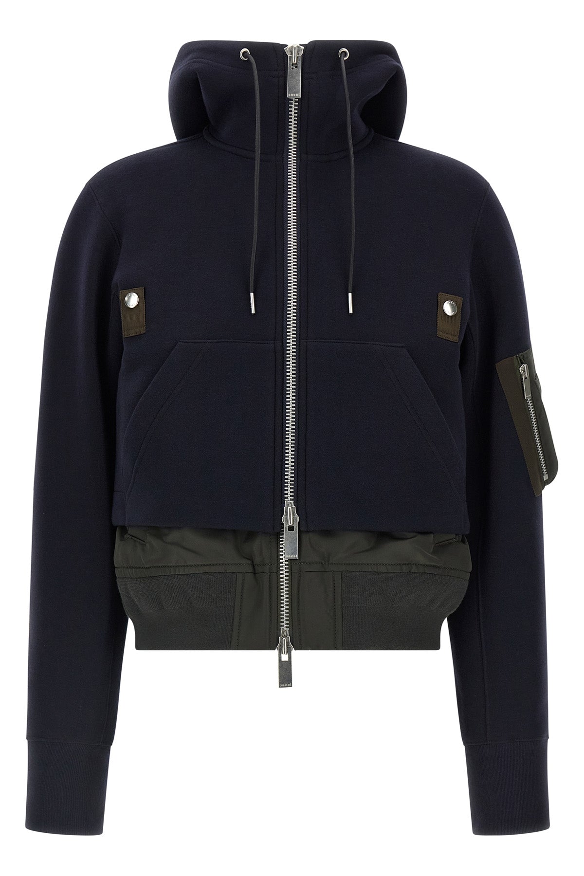 the sacai sponge double-layer bomber jacket redefines the concept of contempor