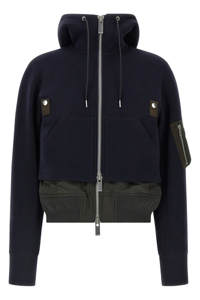 the sacai sponge double-layer bomber jacket redefines the concept of contempor