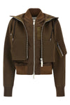 sacais sponge double-layer bomber jacket redefines casual dress codes through