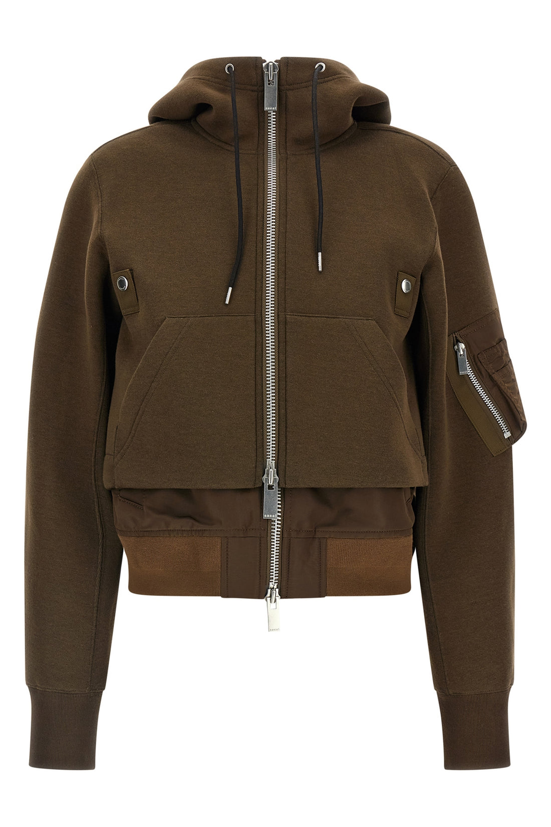 SACAI 1 sacais sponge double-layer bomber jacket redefines casual dress codes through