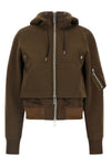 sacais sponge double-layer bomber jacket redefines casual dress codes through