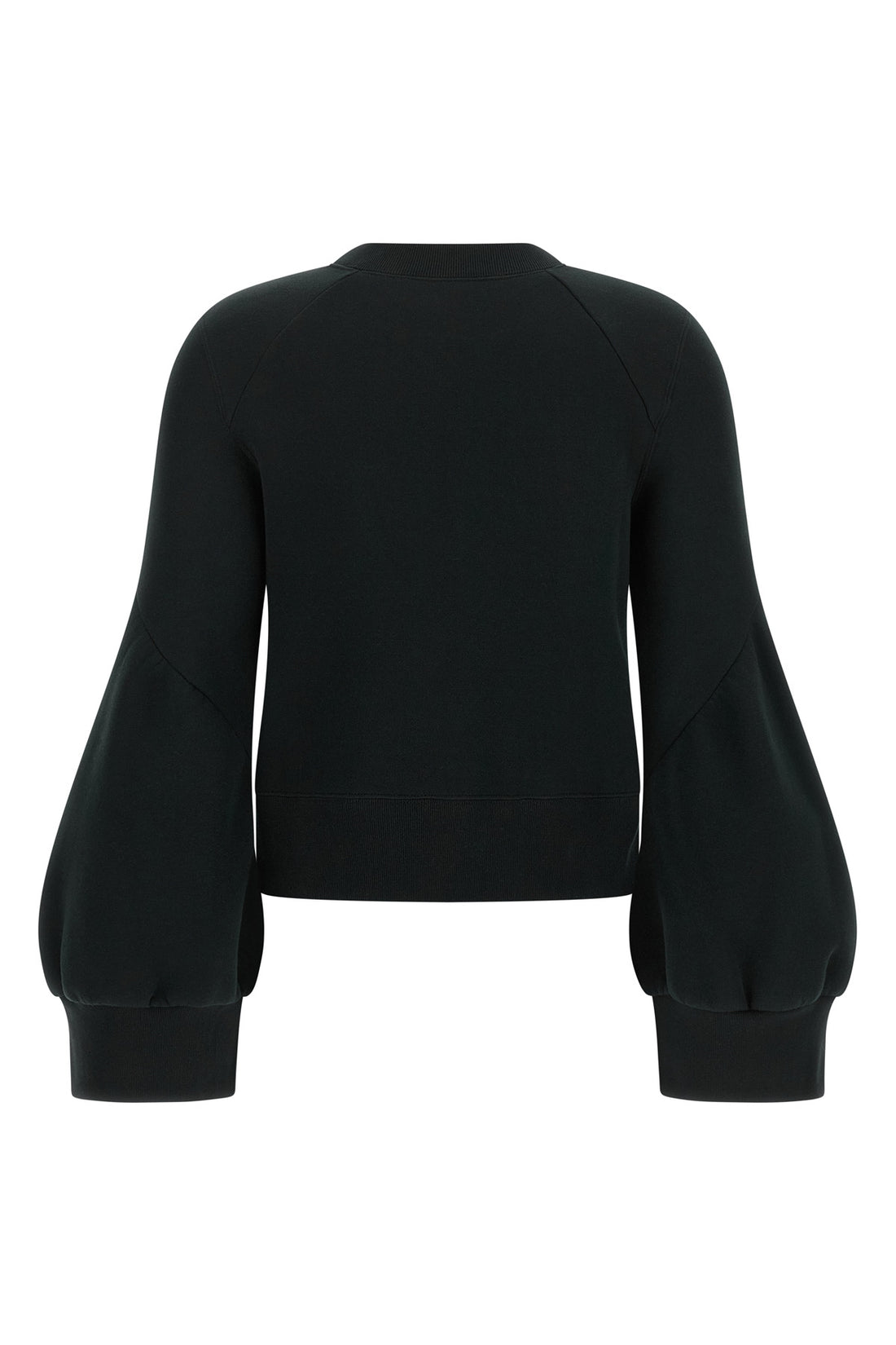 SACAI 2 the sacai sweatshirt redefines the volumes of sports knitwear through a sartoria