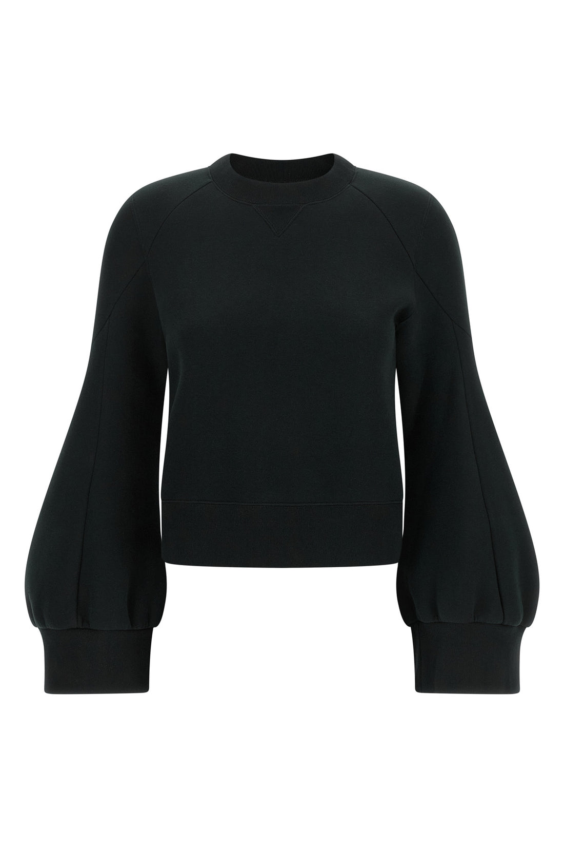 SACAI 2 the sacai sweatshirt redefines the volumes of sports knitwear through a sartoria