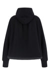 the sacai hoodie redefines the volumes of everyday wardrobe through a relaxed si