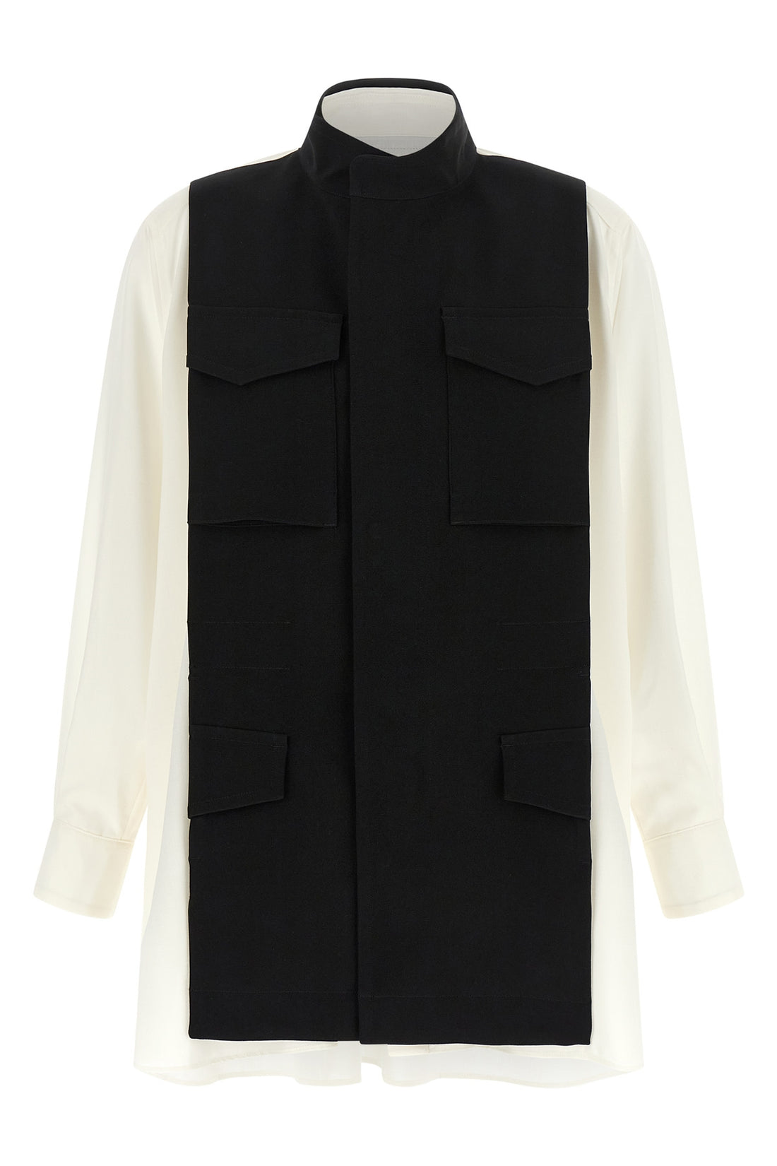 SACAI 1 the sacai hybrid shirt redefines the codes of contemporary tailoring through a b