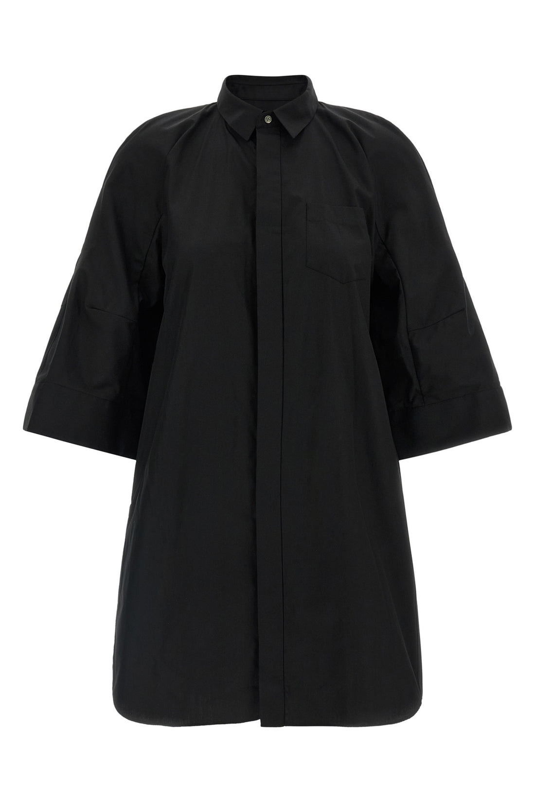 SACAI 1 the sacai shirt dress redefines the codes of contemporary tailoring through unex