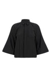 the sacai poplin shirt reinterprets the codes of classic tailoring through unexp