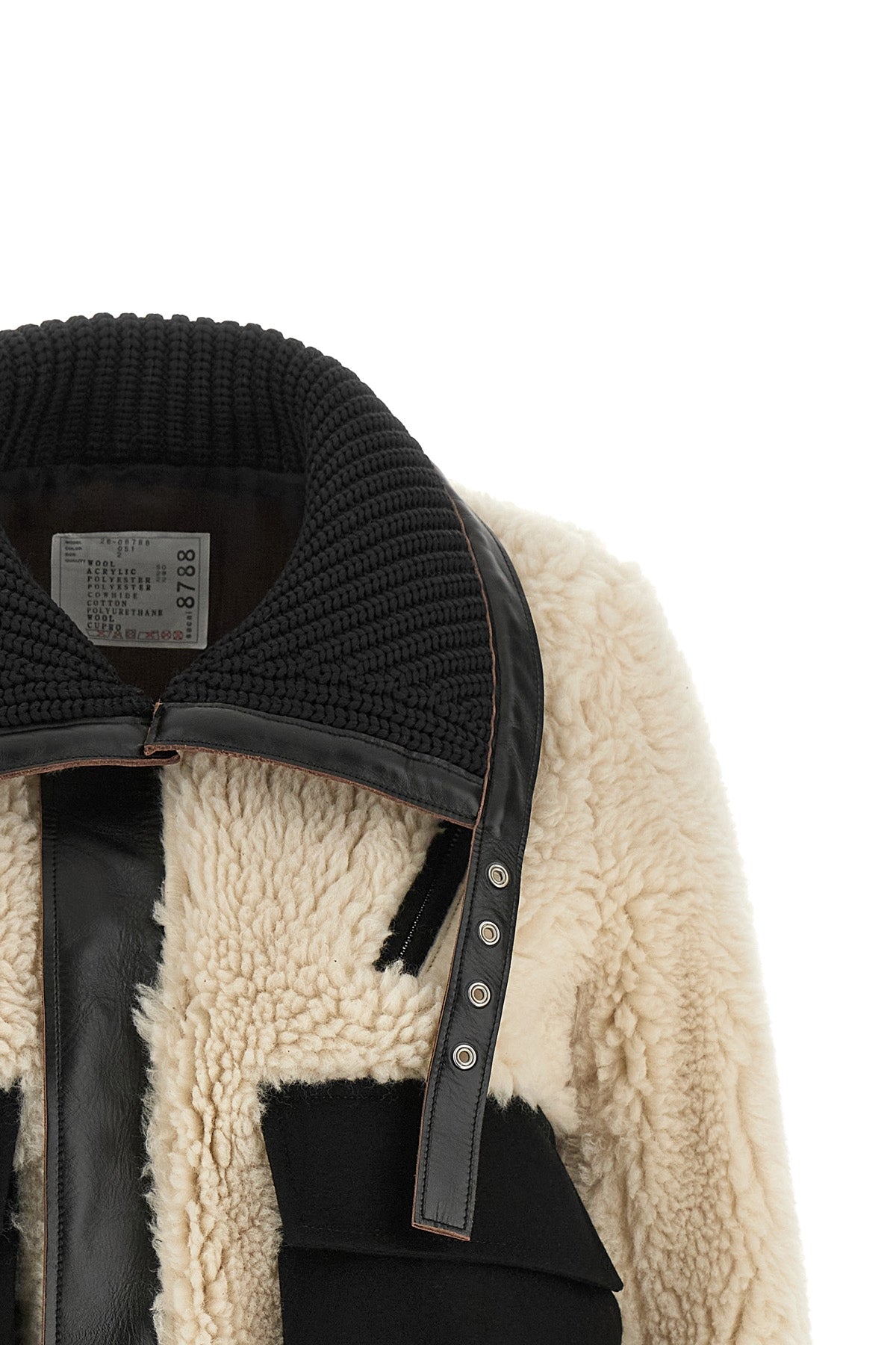 the sacai jacket redefines the codes of contemporary outerwear through a play of