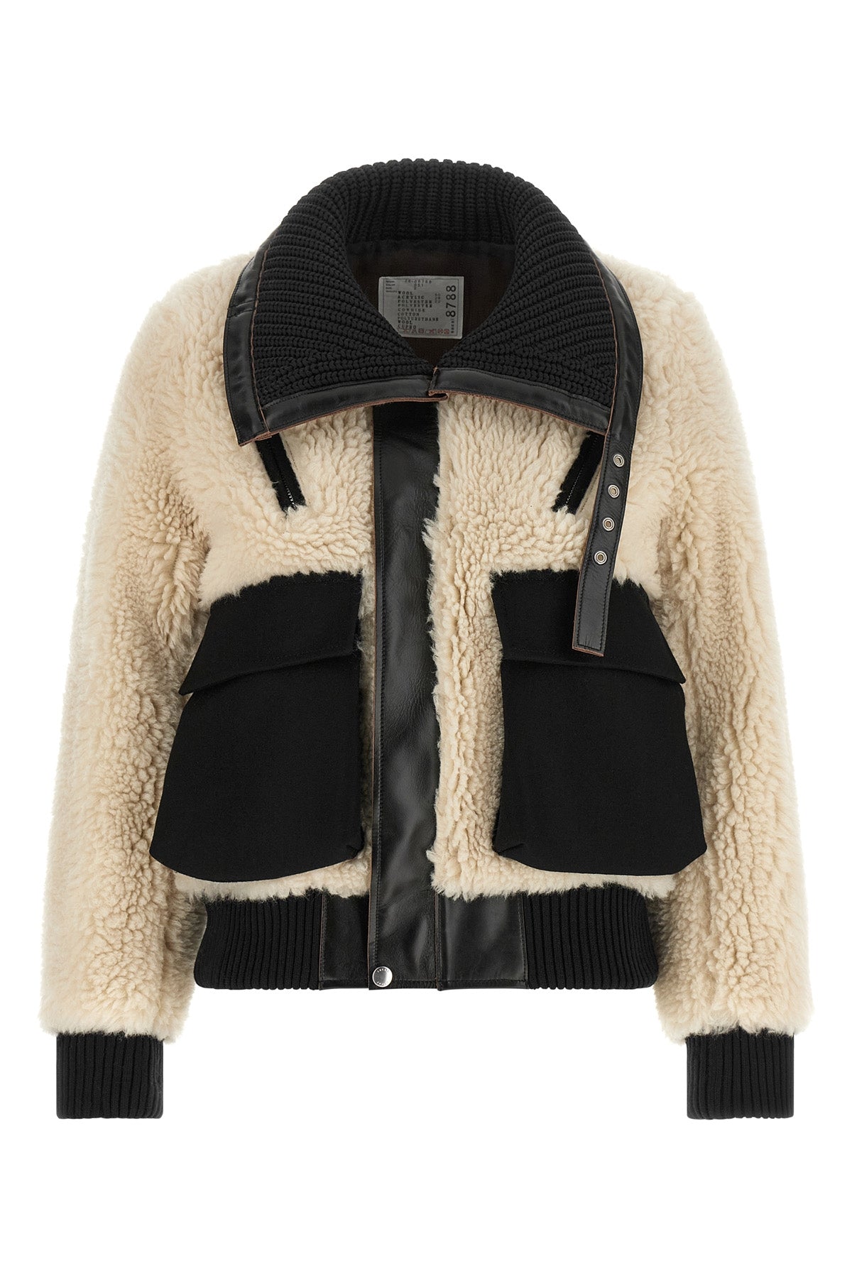 the sacai jacket redefines the codes of contemporary outerwear through a play of