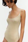 alisa bodysuit in a blend of silk and cashmere