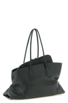 la passeggiata medium shoulder bag in grain-effect leather