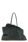 la passeggiata medium shoulder bag in grain-effect leather