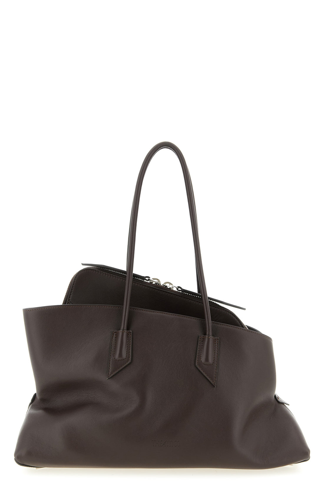 THE ATTICO OS la passeggiata medium shoulder bag in calf leather